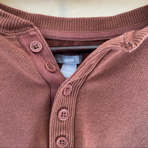Aerie Henley Shirt - Picture 2 of 3